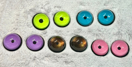 Painted 3.5cm Glass Eyes