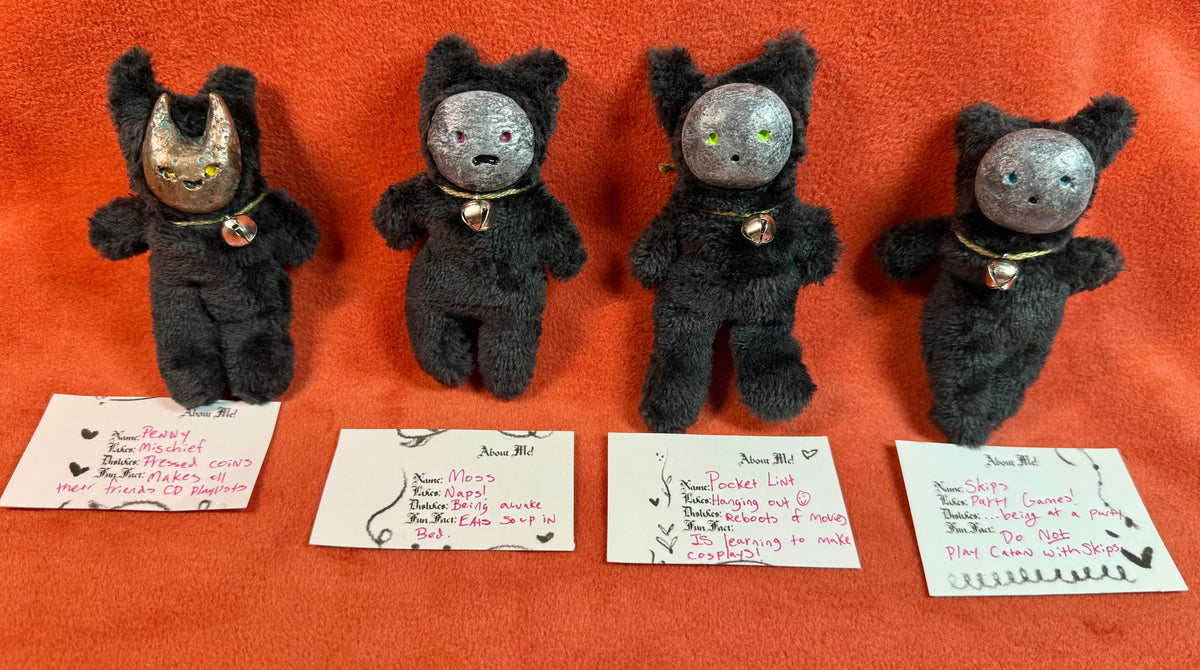 Pocketwatchers - tiny art dolls