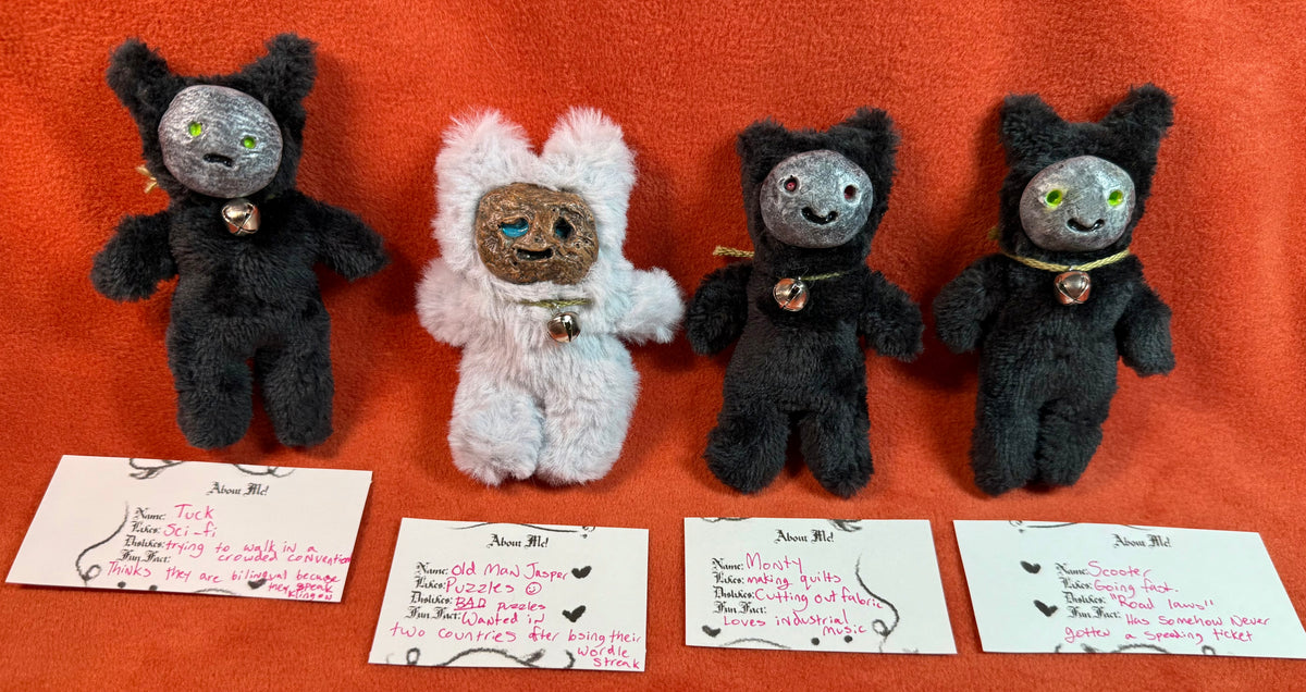 Pocketwatchers - tiny art dolls